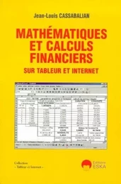 MATHEMATIQUES ET CALCULS FINANCIERS