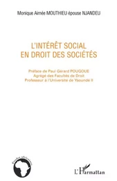 L'intérêt social en droit des sociétés