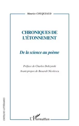 Chroniques de l'étonnement