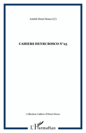 CAHIERS HENRI BOSCO N°25