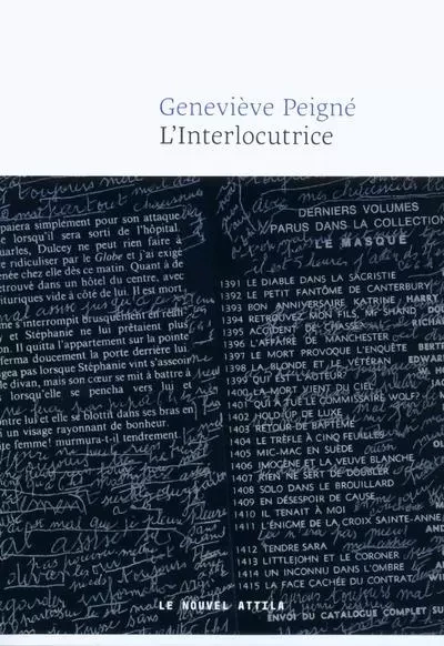 L'Interlocutrice - Geneviève Peigne - LE NOUVEL ATTILA AC