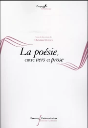 POESIE ENTRE VERS ET PROSE