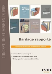 Bardage rapporté