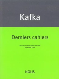 Derniers cahiers