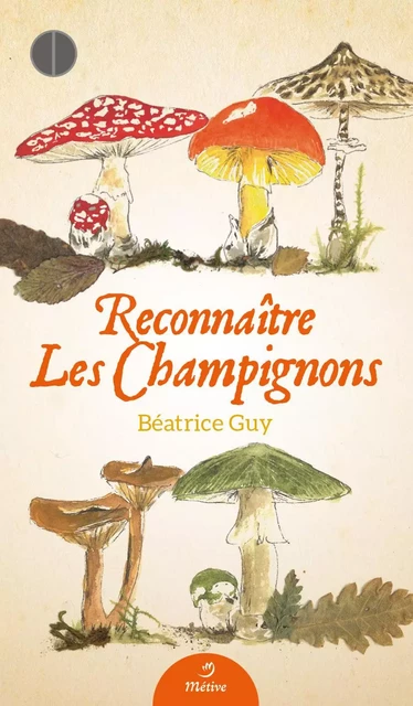 Reconnaître les champignons - Béatrice Guy - METIVE