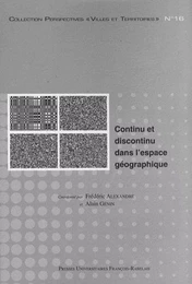 CONTINU ET DISCONTINU DANS L ESPACE GEOGRAPHIQUE