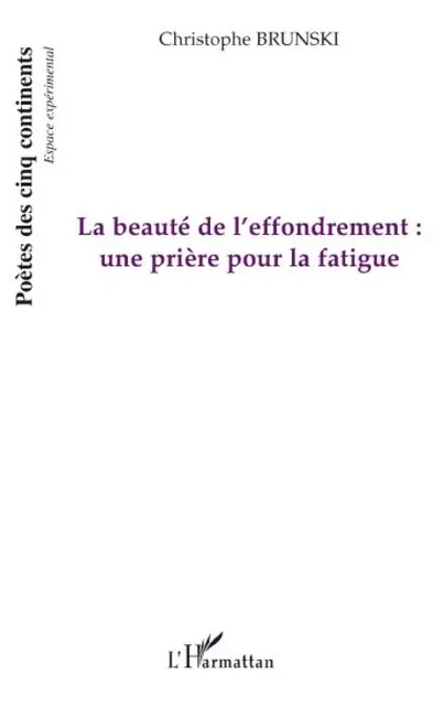 La beauté de l'effondrement - Christophe Brunski - Editions L'Harmattan