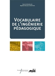 Vocabulaire de l'ingénierie pédagogique