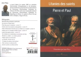 Litanie des saints - Pierre et Paul