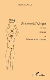 Une lettre à l'Afrique