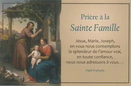 Cartes Sainte Famille par lot de 20