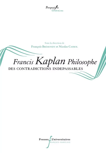 Francis Kaplan philosophe - François Brémondy, Nicolas Cayrol - RABELAIS