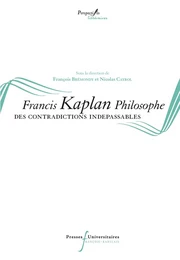 Francis Kaplan philosophe