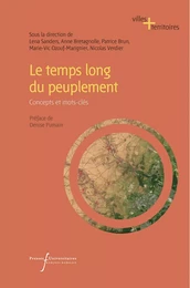 Le temps long du peuplement