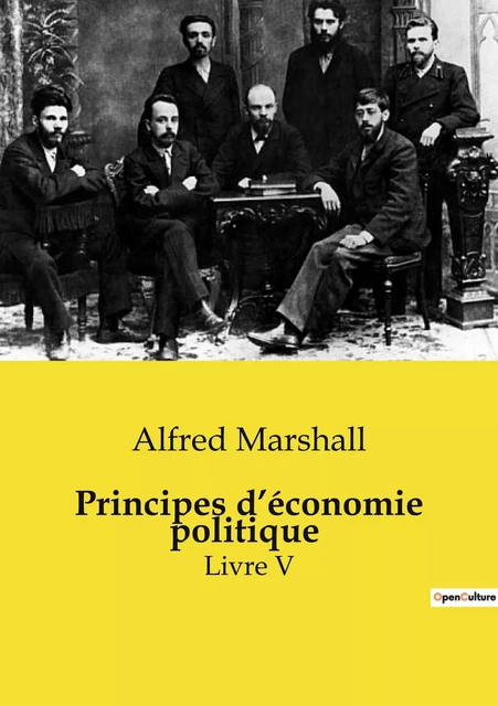 Principes d'économie politique - Alfred Marshall - SHS EDITIONS