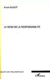 Le sens de la responsabilité