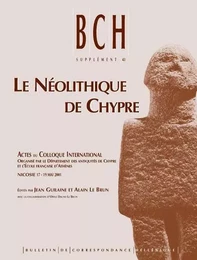 Le Néolithique de Chypre