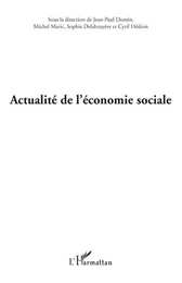 ACTUALITE DE L'ECONOMIE SOCIALE