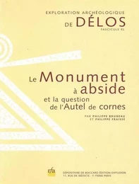 Le monument à abside et la question de l'Autel de cornes