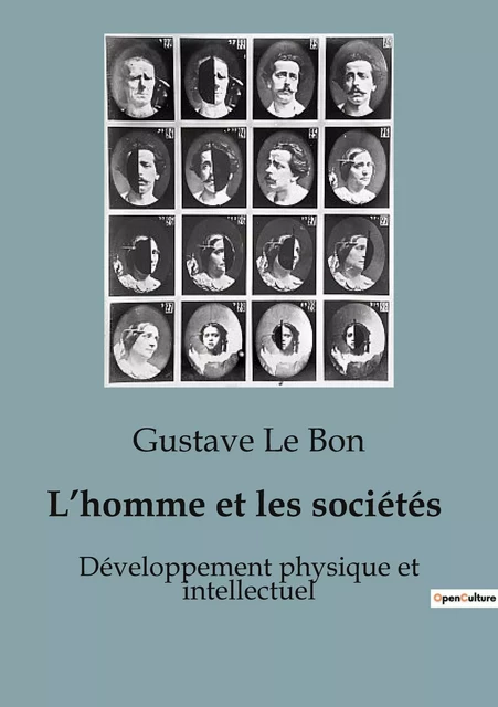 L'homme et les sociétés - Gustave Le Bon - SHS EDITIONS