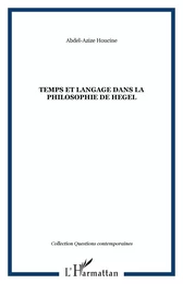 Temps et langage dans la philosophie de Hegel