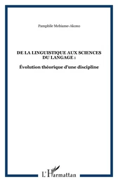 De la Linguistique aux Sciences du Langage :