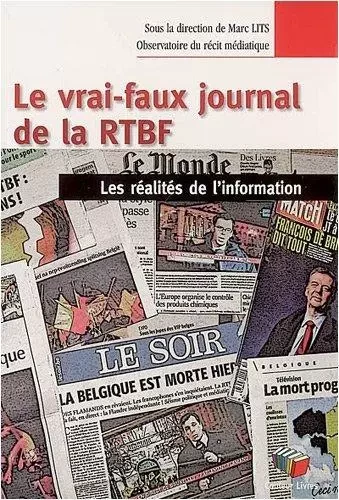 LE VRAI FAUX JOURNAL DE LA R.T.B.F. -  LITS - COULEUR LIVRES