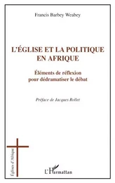 L'église et la politique en Afrique