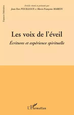 Les voix de l'éveil -  - Editions L'Harmattan