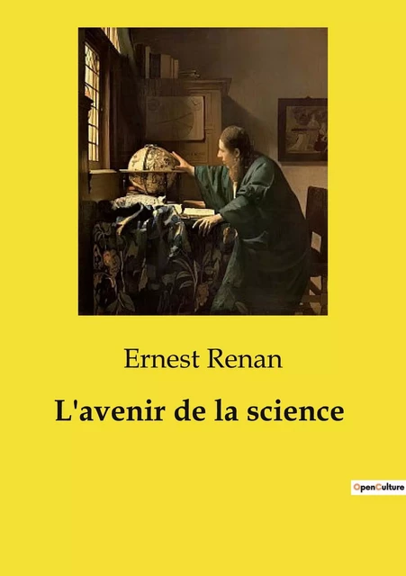 L'avenir de la science - Ernest Renan - CULTUREA