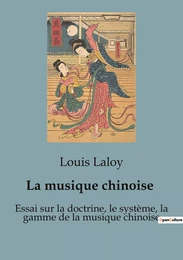 La musique chinoise