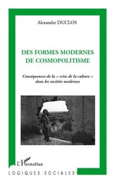 Des formes modernes de cosmopolitisme