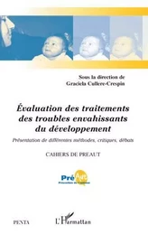 Evaluation des traitements des troubles envahissants du déve