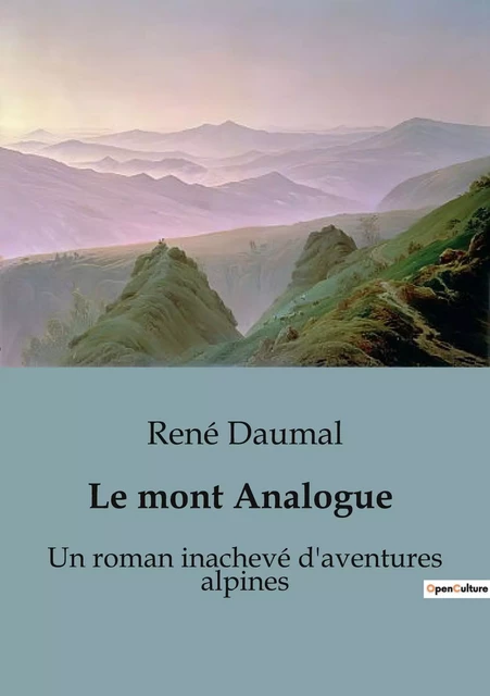 Le mont Analogue - René DAUMAL - SHS EDITIONS