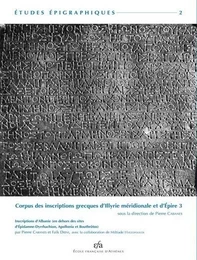 Corpus des inscriptions grecques d'Illyrie méridionale et d'Épire 3