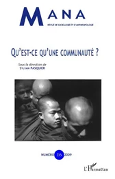 Qu'est ce qu'une communauté ?