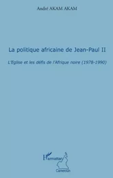 La politique africaine de Jean-Paul II