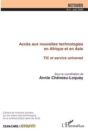 Accès aux nouvelles technologies en Afrique et en Asie -  - Editions L'Harmattan