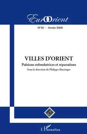 Villes d'Orient -  - Editions L'Harmattan