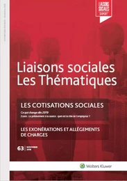 Les cotisations sociales