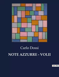 NOTE AZZURRE - VOLII