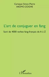 L'art de conjuguer en fang