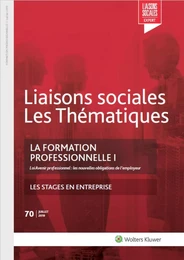 La formation professionnelle I