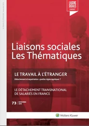 Le travail à l'étranger - N°73 - Novembre 2019