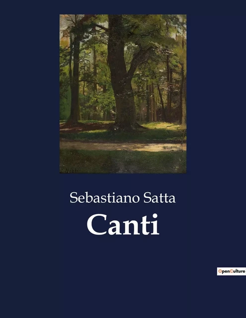 Canti - Sebastiano Satta - CULTUREA