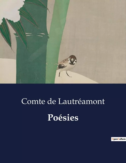 Poésies - Comte de Lautréamont - CULTUREA