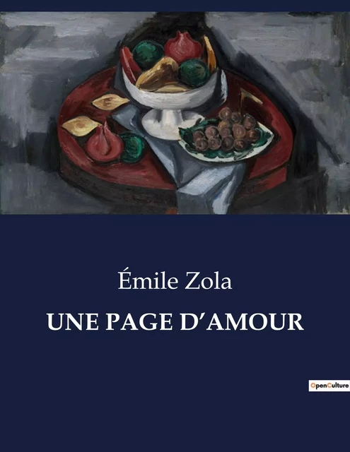 UNE PAGE D'AMOUR - Émile Zola - CULTUREA