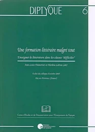 UNE FORMATION LITTERAIRE MALGRE TOUT