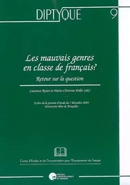 LES MAUVAIS GENRES A L'ECOLE