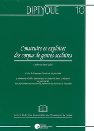 CONSTRUIRE ET EXPLOITER DES CORPUS DE GENRES LITTERAIRES